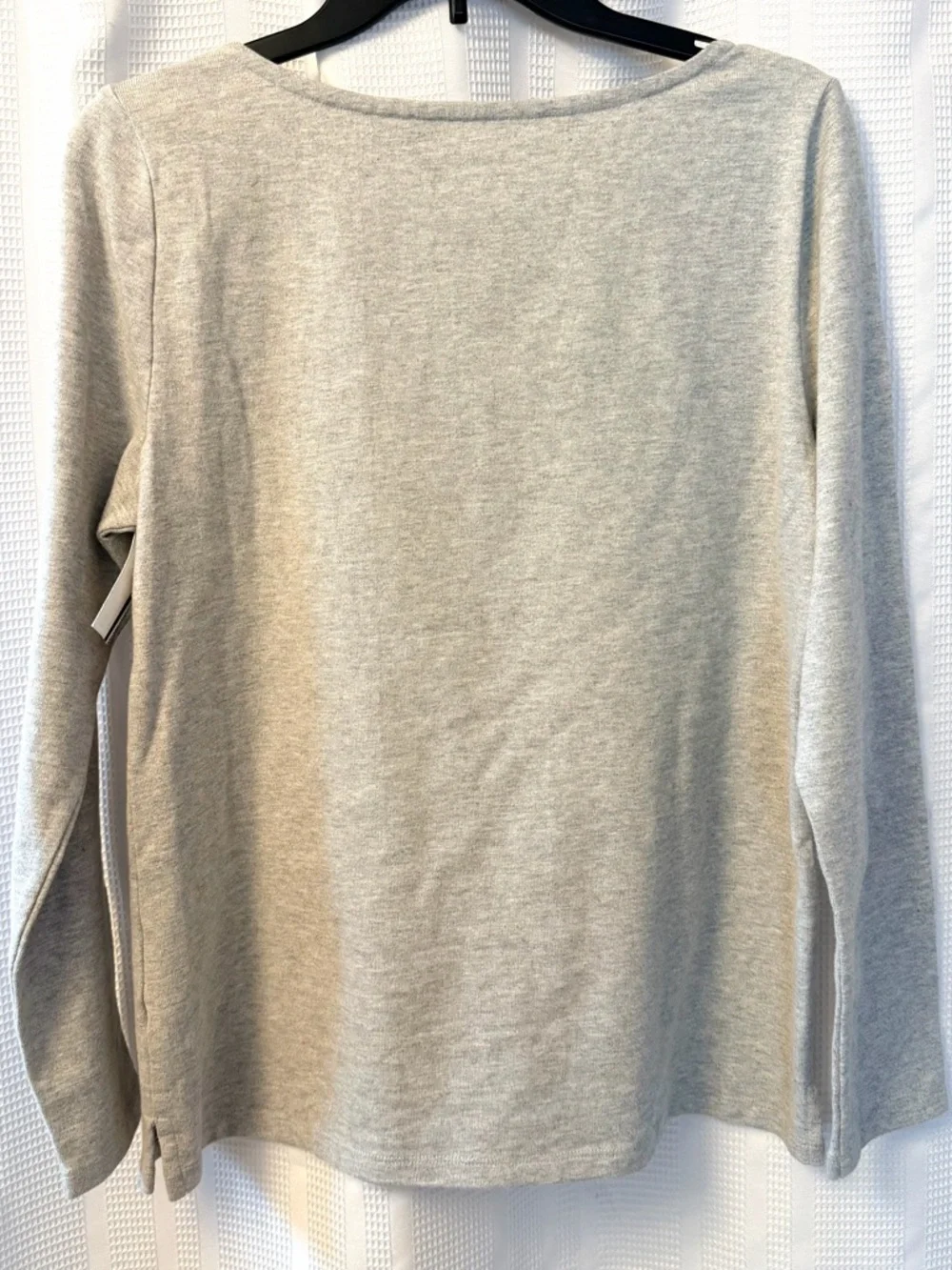 Talbots Après Ski Graphic 100% Cotton Long Sleeve Tee. Women’s Small. - Picture 2 of 6